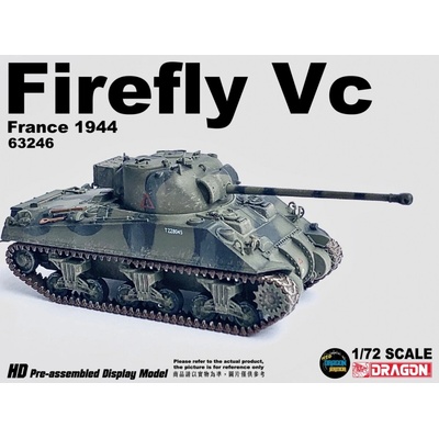 Dragon Sherman Firefly British Army 4th 7th Dragoon Guard France 1944 1:72