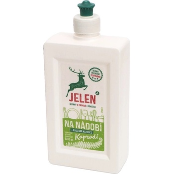 Jelen Prostriedok na umývanie riadu s výťažkom z papradia 500 ml