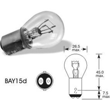 TESLight P21/5W Bay15d 24V 21/5W