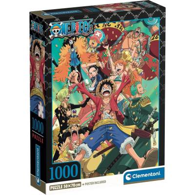 Clementoni Пъзел Clementoni от 1000 части - One Piece (39921)