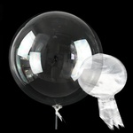  Прозрачен балон Bobo Bubble 25 см