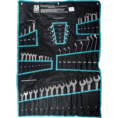GK Tools Sada klíčů 47 dílů - P16136