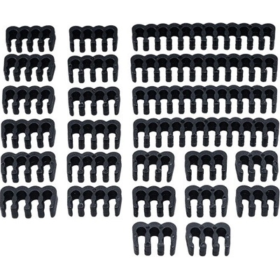 Kombinovaná súprava káblov AKASA, správa káblov, 24-pin x 4, 8-pin x 12, 6-pin x 8 AK-MX293 Akasa