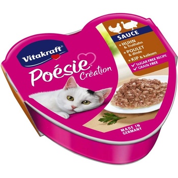 Vitakraft Poésie kura a morka v omáčke 85 g