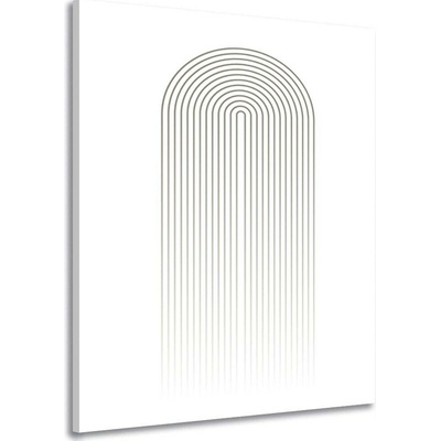 Obraz minimalistická duha Mid-Century - 40x60