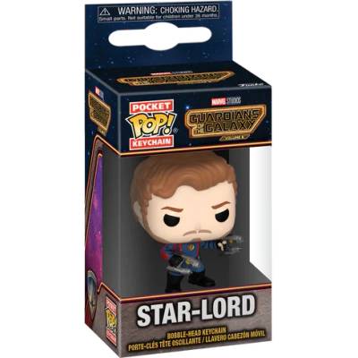 Funko Ключодържател Funko Pocket Pop! Guardians Of The Galaxy - Star-Lord, 4 cm (67500)
