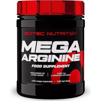 Image 1 of Scitec Nutrition Mega Arginine, 140 Capsules