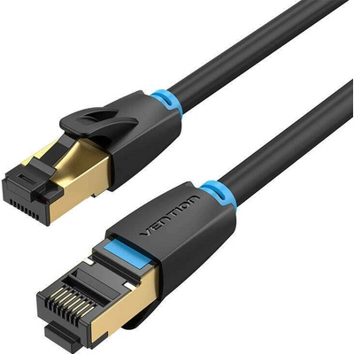Vention IKABD Cat.8 SFTP Patch, 0.5m, černý