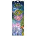 Flame Tree Publishing Celestial Journeys by Josephine Wall Slim Calendar 2027 (Art Calendar) | WALL