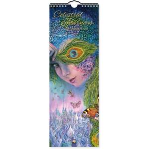 Flame Tree Publishing Celestial Journeys by Josephine Wall Slim Calendar 2027 (Art Calendar) | WALL