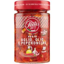 Polli Cesnak, olej, a chilli 185 g