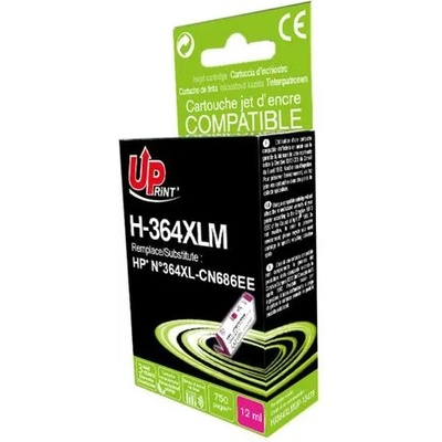 Compatible Мастилница UPRINT CN686 HP No364XL, Magenta (LF-INK-HP-CN686-UP)