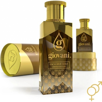 Giovani Eau de parfum EXCLUSIVE GOLD 30% parfum unisex 50 ml