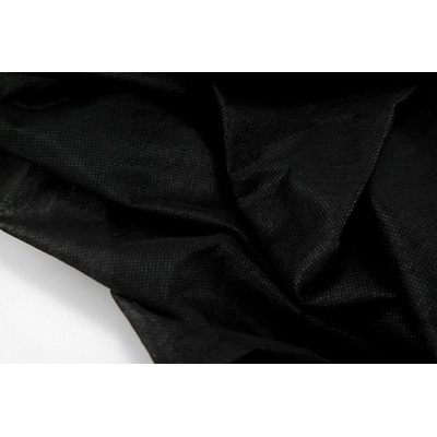 Zažehlovací vlizelín šírky 90 cm - čierny - 24 g/m2