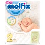 Molfix Бебешки памперси Molfix Jumbo 2 от 68бр. от 3 до 6кг (m-8402131)