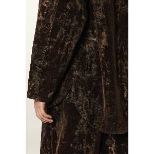AllSaints риза дамска от деним EDEN FLOCK (W039PF)
