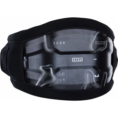 ION Windsurf Waist Icon Curv BLACK trapéz