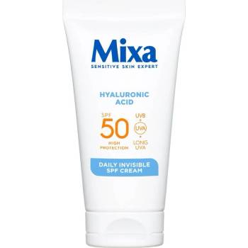 Mixa Слънцезащитен крем с хиалуронова киселина, SPF50, 50 ml