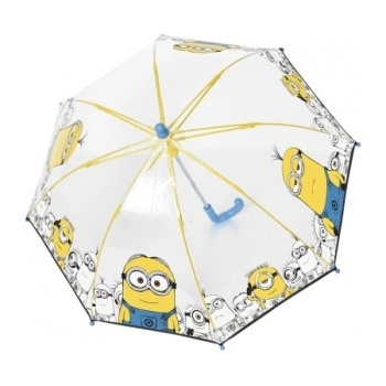 Детски прозрачен чадър Perletti 75048 Minions
