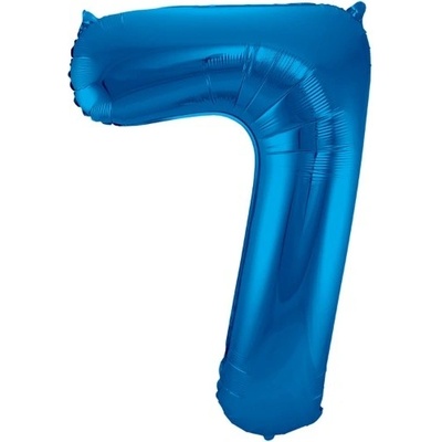 Folat Foliová číslice modrá 7 86 cm