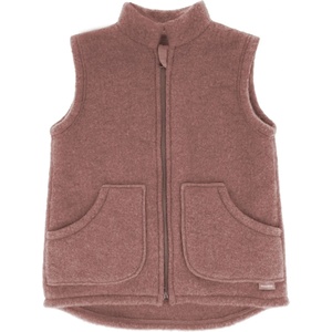 maximo Детски вълнен елек maximo Kid's Jersey Fleece Weste Casual vest - Heather Rose Melange - размер 110/116 (EU) (703-7990-0213)