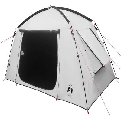 vidaXL Кабинна палатка Бял blackout 210 x 210 x 138 см Полиестер (42028509)