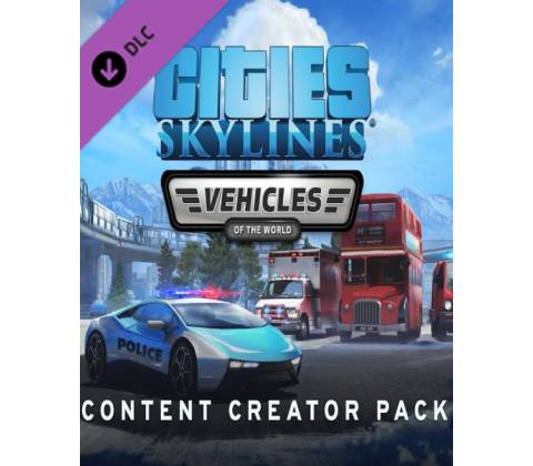 Cities: Skylines - Content Creator Pack: Vehicles