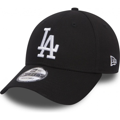 New Era League Essential Los Angeles Dodgers 9FORTY Black/White Strapback černá / bílá / černá