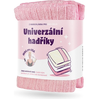Úklid pro klid Univerzální hadřík z mikrovlákna 3 ks + brožura s tipy na úklid – Zboží Dáma