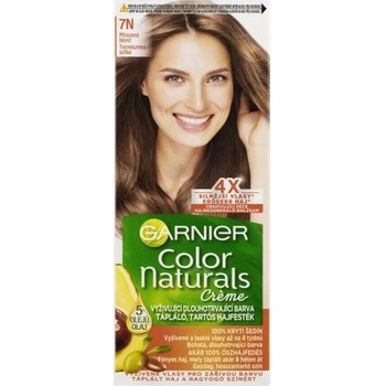 Garnier Color Naturals Créme permanentná žiarivá farba na vlasy 7N Nude Blond 40 ml