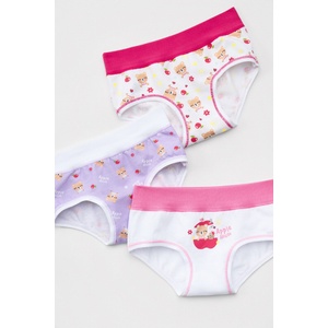 Jadea 3PACK Dívčí бикини Apple памучни (3p_818_kal)