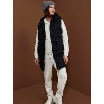 Moodo Черно дамско яке със свалящи се ръкави Moodo Moodo | Cheren | ЖЕНИ | XS