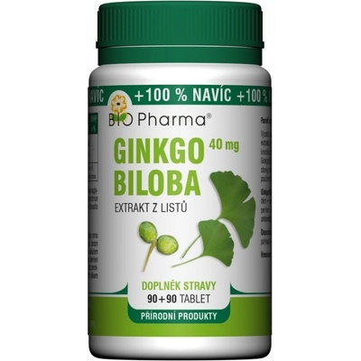 Kabco Ginkgo Biloba 40 mg 180 tablet – Zbozi.Blesk.cz