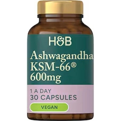 Holland & Barrett Ashwagandha KSM-66 600 mg 30 Kapslí