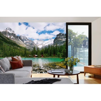 DIMEX ART s. r. o Самозалепваща се флизелинова фототапета езерото охара 375 x 250 см