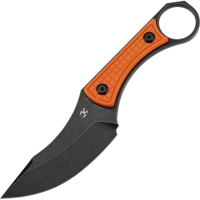 Kansept Niko Blackwash D2,Orange G10 with Frag Pattern G004A10