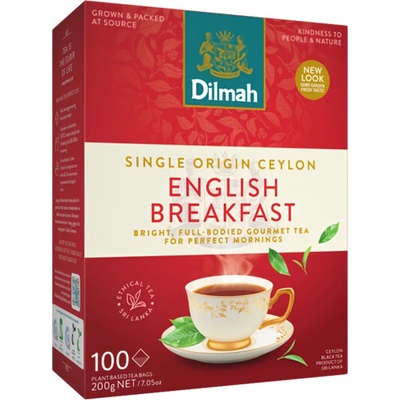 Dilmah Čaj černý English Breakfast 100 ks