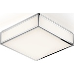 DECOR WALTHER Таванна или стенна лампа Bauhaus 30 x 30 см хром (0219300)