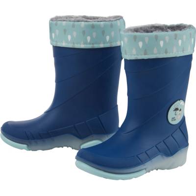 Lupilu gumáky s LED svetlom 100392534 navy modrá