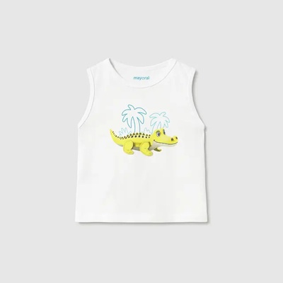 MAYORAL Топ с презрамки play Крокодил за бебе момче Mayoral