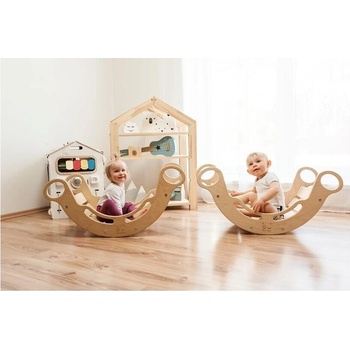 Montessori Hojdačka 5v1 natur Elis design
