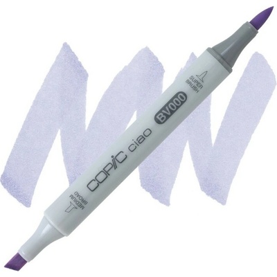 Lihová fixa COPIC Ciao oboustranná Brush & Chisel, Iridescent mauve (BV000)
