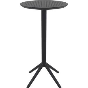 Bogdan Furniture Am Маса Бар Скай ф60/110h сгъваема черна