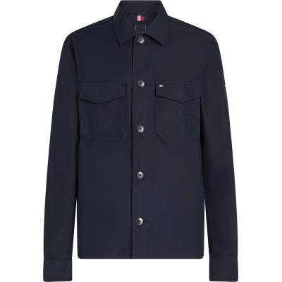 Tommy Hilfiger Men's Cotton Button-Through Overshirt - Desert Sky