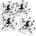 Alchemy gothic Подложки за чаши alchemy gothic - Гарван и Роуз - cj5