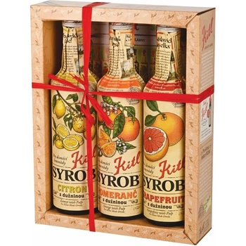 Kitl kazeta Citrusy Grapefruit + Citrón + Pomaranč 3 x 0,5 l