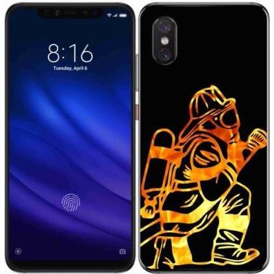 Pouzdro mmCase gelové Xiaomi Mi 8 Pro - hasič 1