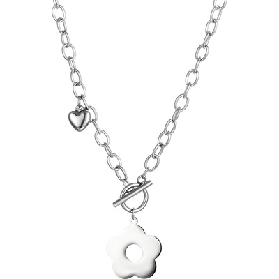 HARAHU Колие hf-20830 - Сребърен kp20830 (hf-20830)