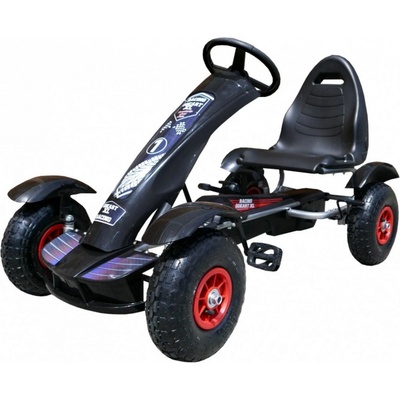 Ramiz Velká šlapací motokára Racing GoKart XL červená – Zboží Dáma