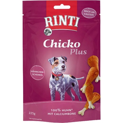 RINTI 3x225г пилешки бутчета с калций RINTI Chicko Plus за кучета